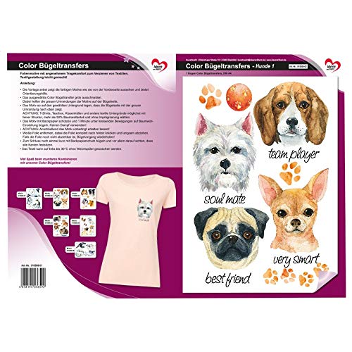 ideen-mit-herz-color-b-geltransfer-din-a4-hunde-1-b-gelmotiv-f-r-textilien image 2