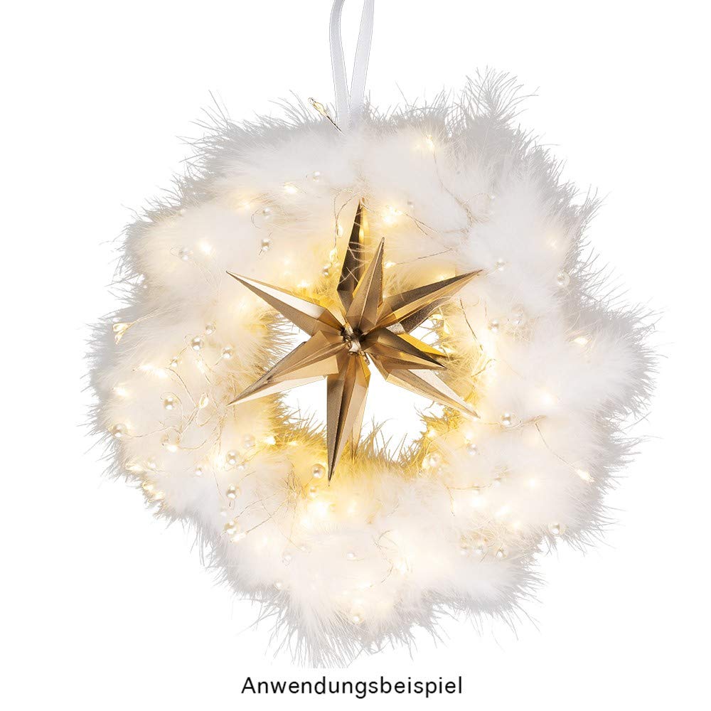 ideen-mit-herz-led-b-ndel-drahtlichterkette-280-cm-150-warmwei-e-led-l-mpchen-mi image 6