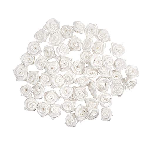 ideen-mit-herz-satinrosen-wei-50-st-ck-1-5-cm-mini-stoffrosen image 1