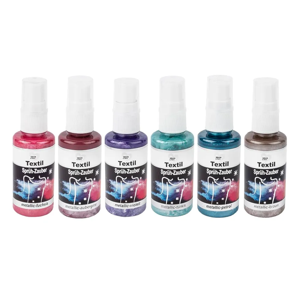 ideen-mit-herz-textil-spr-h-zauber-metallic-set-3-6x-50-ml-gelb-orange-rot-blau- image 1