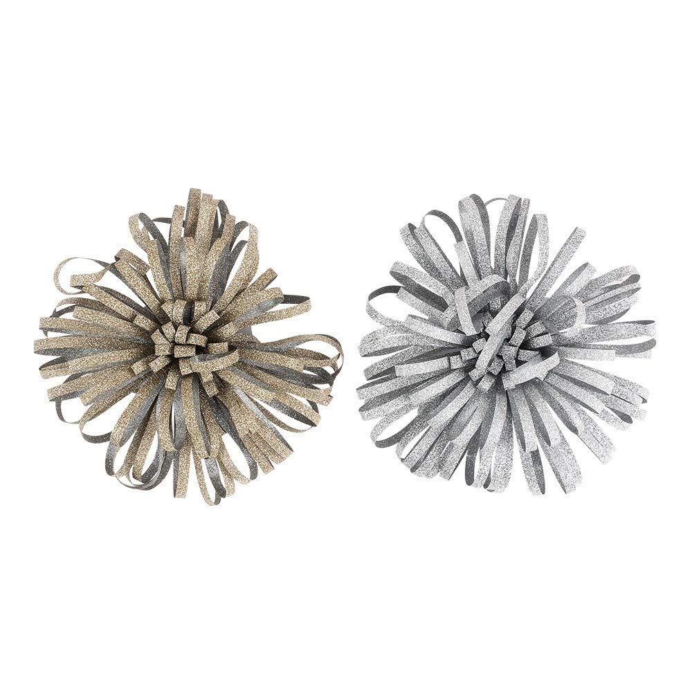 ideen-mit-herz-geschenkband-schleifen-mix-diamantiert-silber-gold-2-schleifen-8- image 4