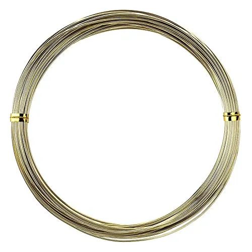 ideen-mit-herz-schmuckdraht-aluminiumdraht-gold-1-mm-x-10-m image 1