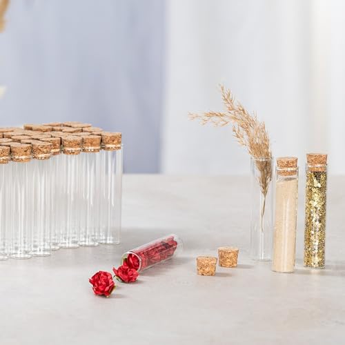 ideen-mit-herz-reagenzgl-ser-mit-korken-48-st-ck-10-cm-glas-selbststehend image 7