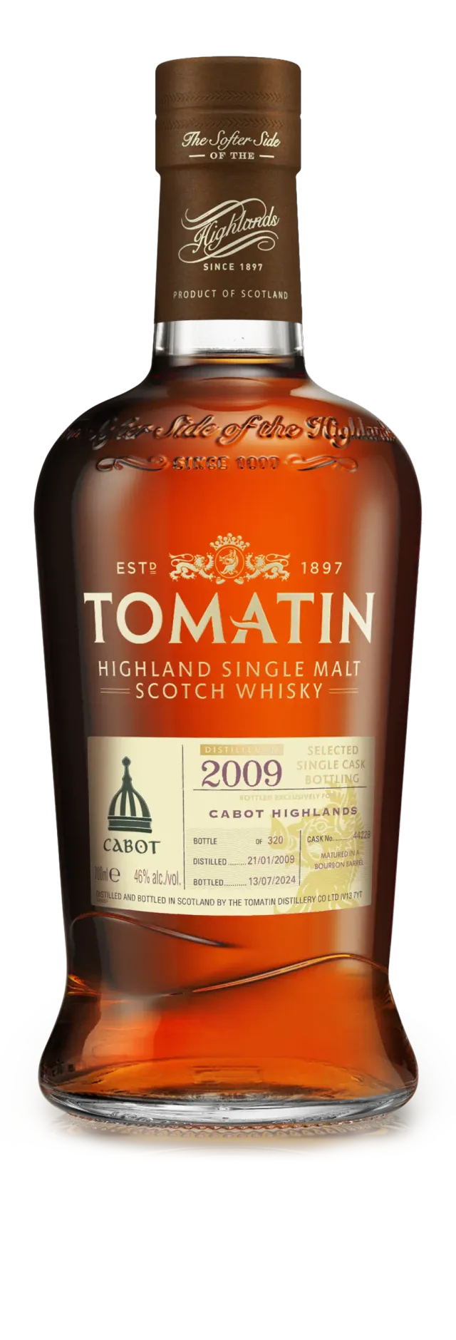 tomatin-cabot-highlands-15-jahre-single-malt-scotch-whisky image 1