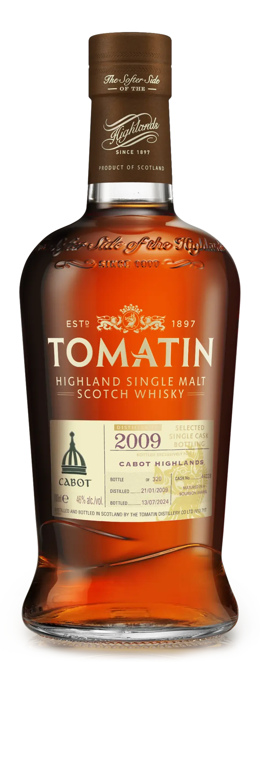 tomatin-cabot-highlands-15-jahre-single-malt-scotch-whisky image 1