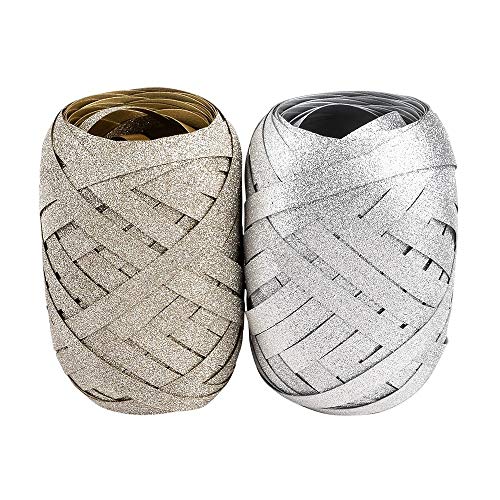 ideen-mit-herz-geschenkband-schleifen-mix-diamantiert-silber-gold-2-schleifen-8- image 7