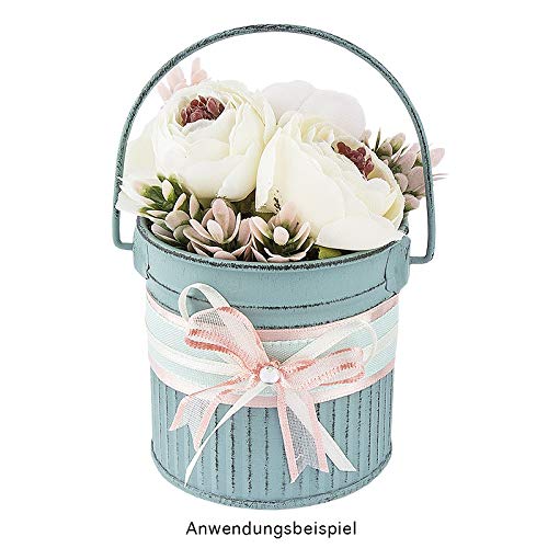 ideen-mit-herz-deko-eimer-mit-henkel-eisen-mint-7-cm-x-7-cm image 4