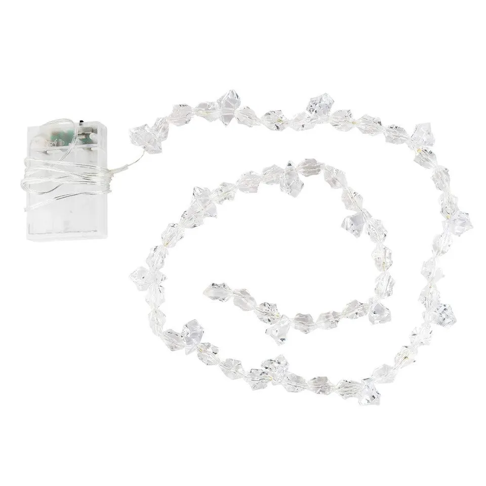 ideen-mit-herz-led-lichterkette-mit-kristallnuggets-20-led-warmwei-200-cm-timer image 1