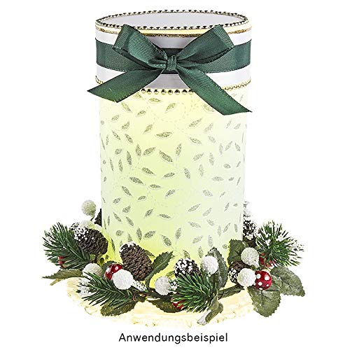 ideen-mit-herz-led-leuchtsockel-rund-10-cm-15-leds-warmwei image 4