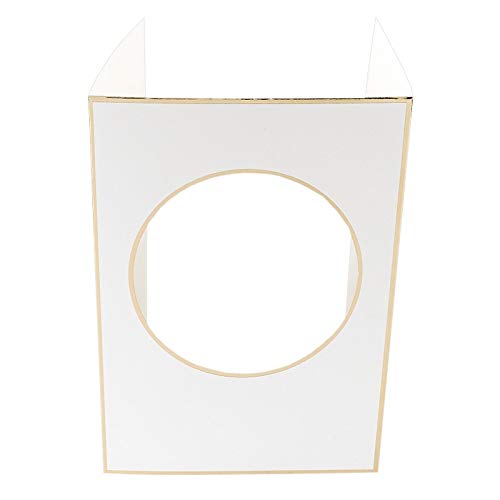 ideen-mit-herz-gru-karten-set-kreis-naturwei-b6-10x-3-fach-karten-mit-passeparto image 5
