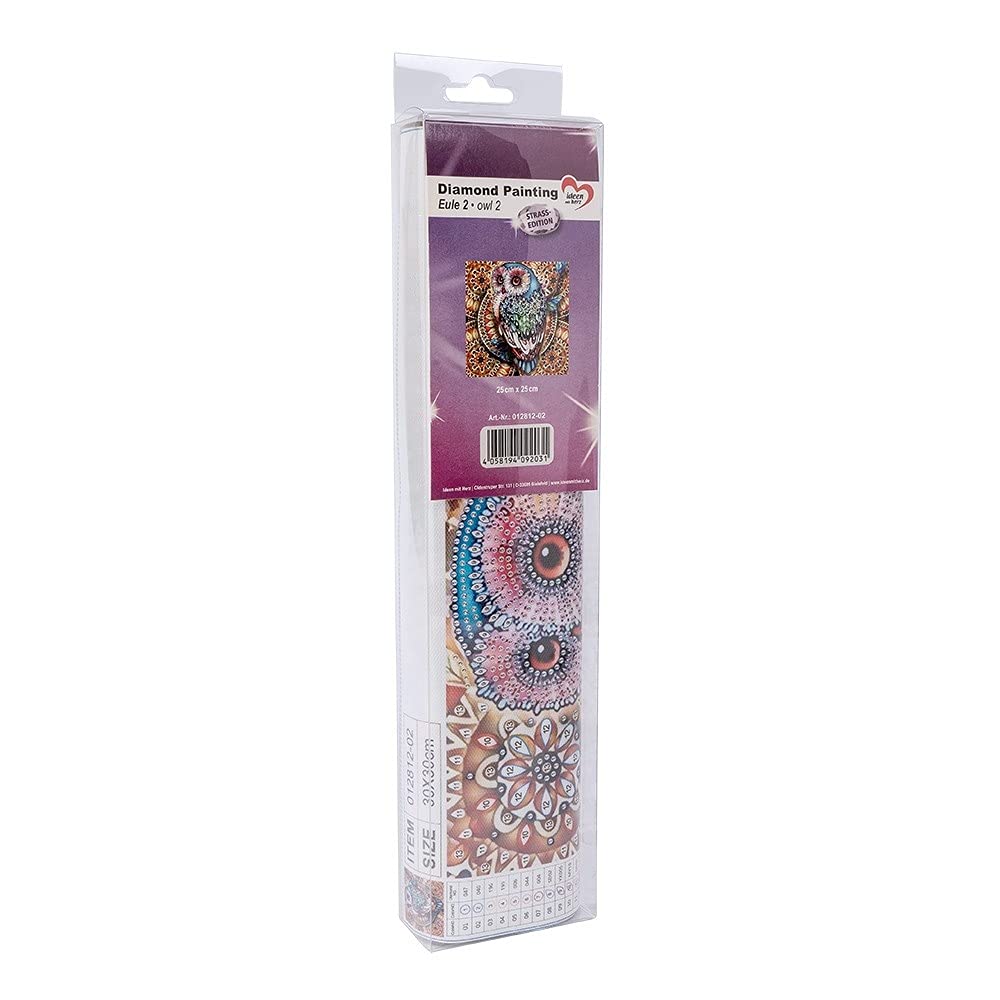 ideen-mit-herz-5d-diamond-painting-set-strass-edition-eule-design-2 image 2