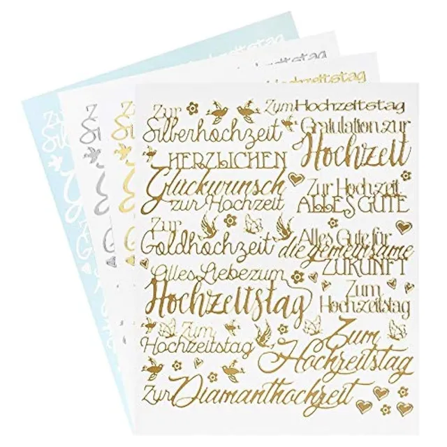 ideen-mit-herz-sticker-handlettering-art-ostern-4-bogen-20-x-23-cm-in-gold-silbe image 1