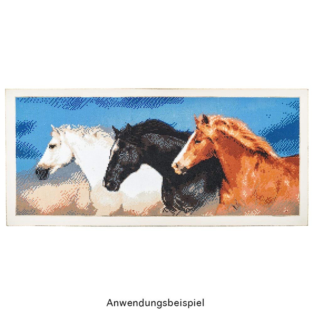 ideen-mit-herz-5d-diamond-painting-pferde-trio-35x75-cm-inkl-werkzeug image 7