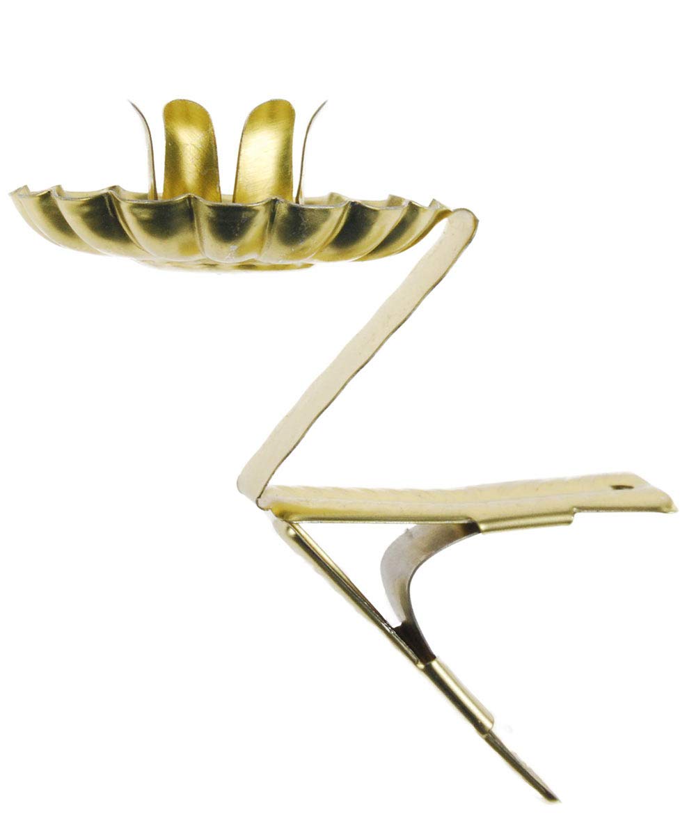 hdg-baumkerzenhalter-clip-10er-set-gold image 2