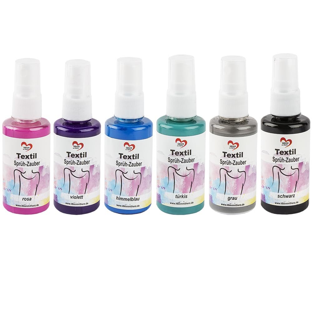 ideen-mit-herz-textil-spr-hfarbe-spr-h-zauber-1-6x-50-ml-pink-blau-rot-orange-gr image 2