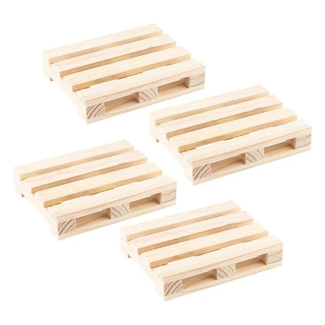 ideen-mit-herz-mini-paletten-aus-holz-4-deko-paletten-kiefer-10-x-8-x-2-cm image 1