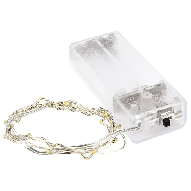 ideen-mit-herz-led-draht-lichterkette-20-leds-warmwei-105cm-batteriebetrieben image 1