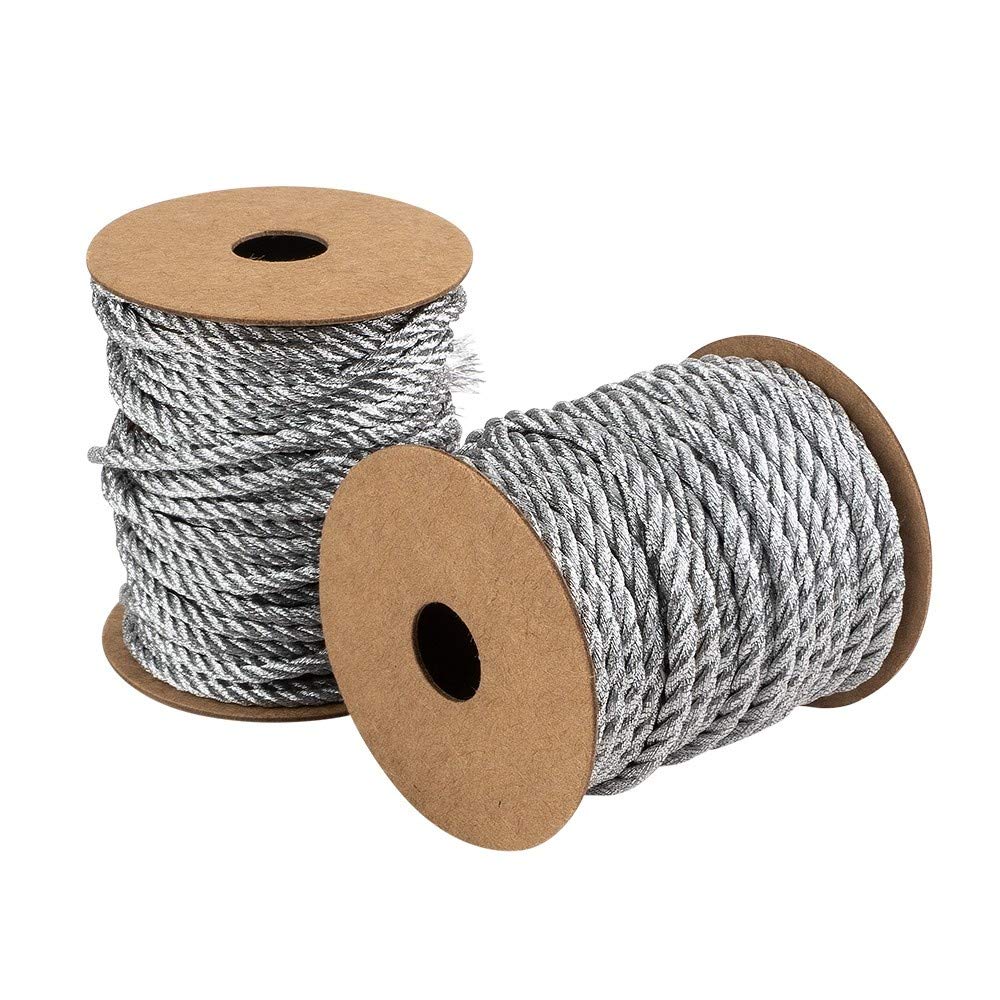 ideen-mit-herz-kordelband-2-rollen-metallic-kordelschnur-silber-rolle-1-2-5-mm-3 image 1