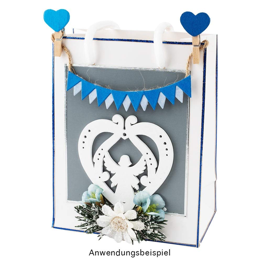 ideen-mit-herz-geschenktaschen-mit-henkel-18x14x8-cm-wei-10-st-ck image 3
