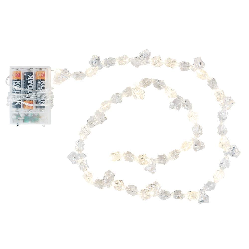 ideen-mit-herz-led-lichterkette-mit-kristallnuggets-20-led-warmwei-200-cm-timer image 2