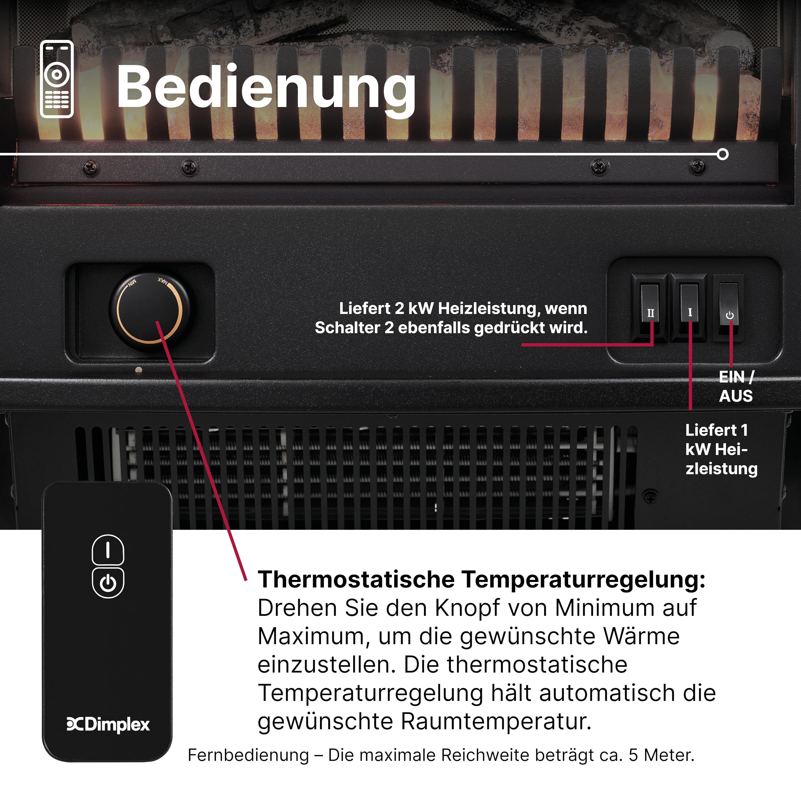 dimplex-optiflame-tango-freistehender-elektrokamin-mit-kohlebett-und-heizung image 6