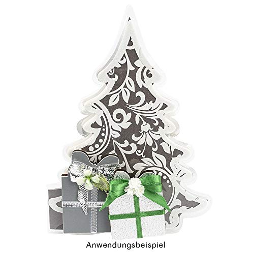 ideen-mit-herz-kristallfolien-gru-karten-tannenbaum-11-5-x-16cm-10-st-ck-inkl-ei image 3