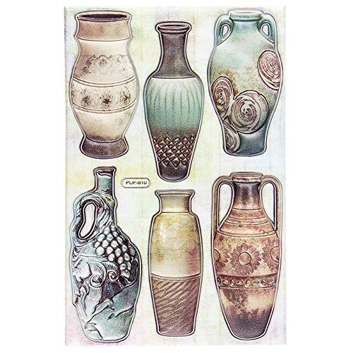 ideen-mit-herz-vasen-sticker-relief-vasen-03-stickerbogen-18-5x12-5-cm-selbstkle image 6