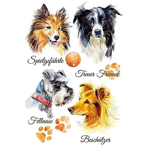 ideen-mit-herz-color-b-geltransfer-din-a4-hunde-2-b-gelmotive-f-r-textilien image 1