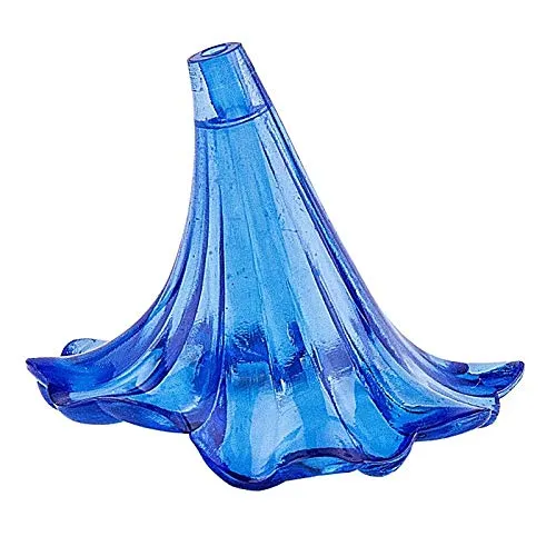 ideen-mit-herz-bl-tenkelche-f-r-perlenengel-blau-3-9-x-3-cm-10-st-ck-mit-loch image 1