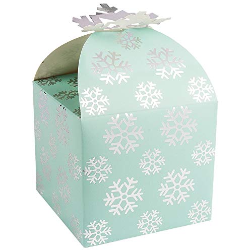 ideen-mit-herz-zier-faltboxen-eiskristall-11x11x10-cm-eisblau-silber-10-st-ck image 2