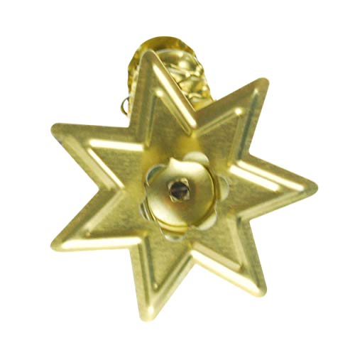 hdg-baumkerzenhalter-stern-mit-tannenzapfen-8-clips-gold image 6