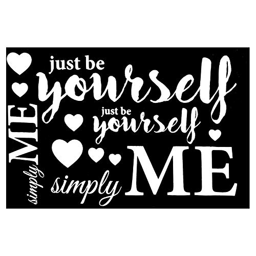 ideen-mit-herz-metallic-b-geltransfers-statement-1-din-a4-schwarz image 2