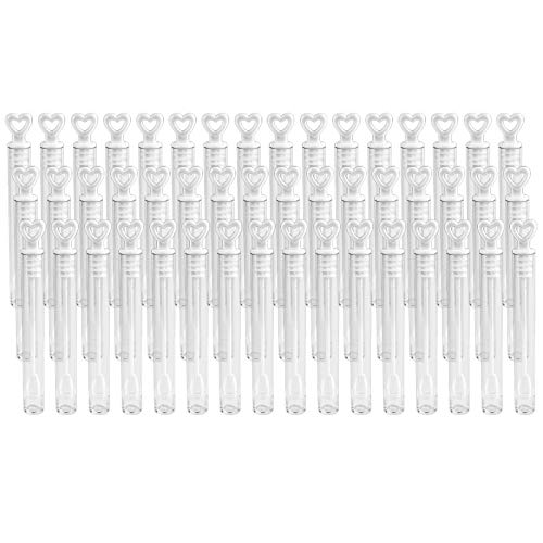 ideen-mit-herz-hochzeits-seifenblasen-48-st-ck-herz-griff-10-5-cm-mit-5-ml image 1