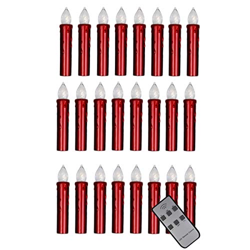 hdg-led-baumkerzen-rot-15-mm-9-cm-mit-fernbedienung-24-st-ck image 2