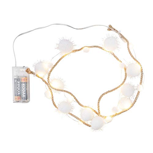ideen-mit-herz-led-lichterkette-pompons-juteband-20-leds-warmwei image 7