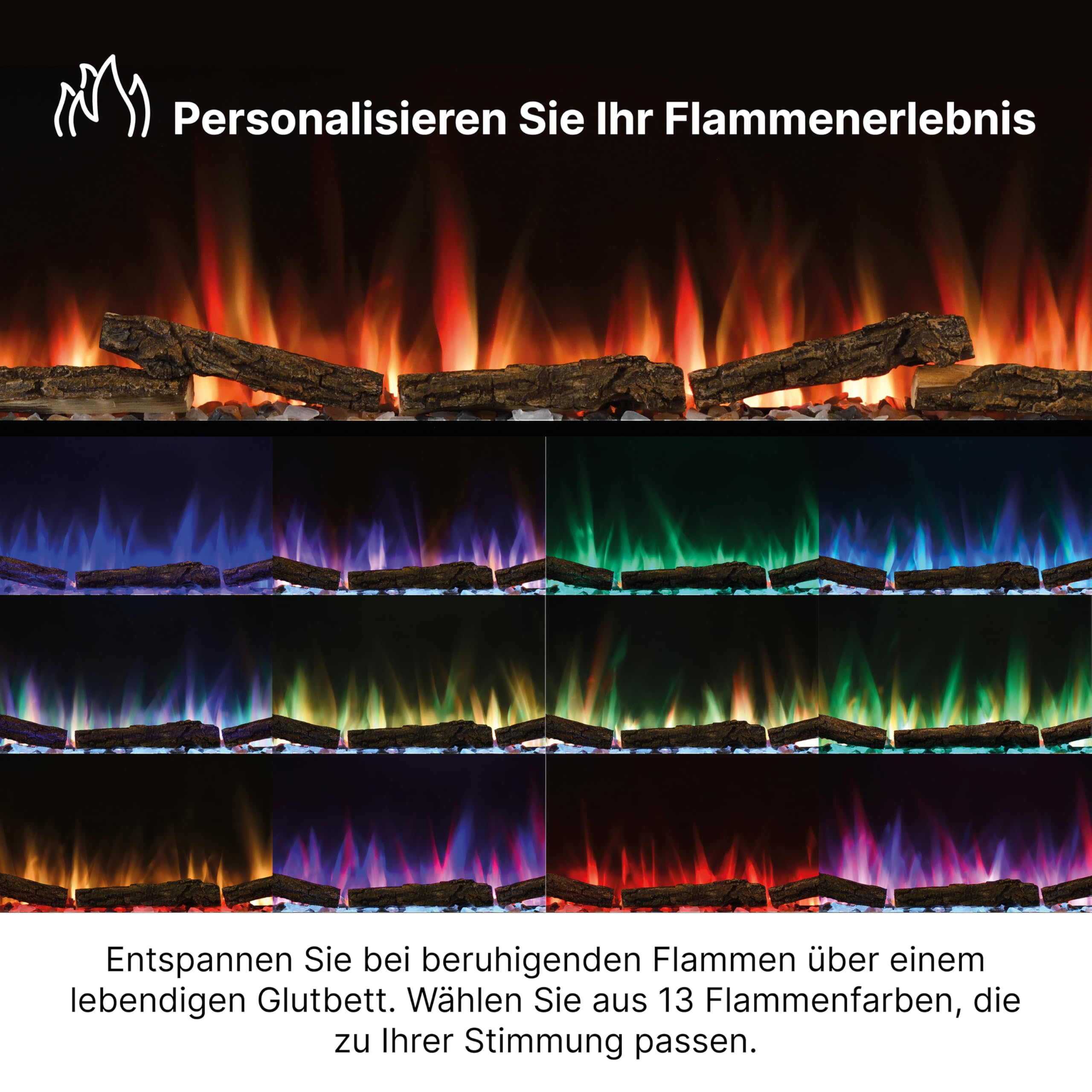 dimplex-sense-50-elektrokamin-wandkamin-mit-2kw-heizung-und-optiflame image 2