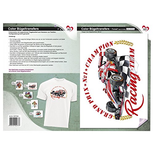 ideen-mit-herz-color-b-geltransfer-din-a4-sport-hobby-formel-1 image 2