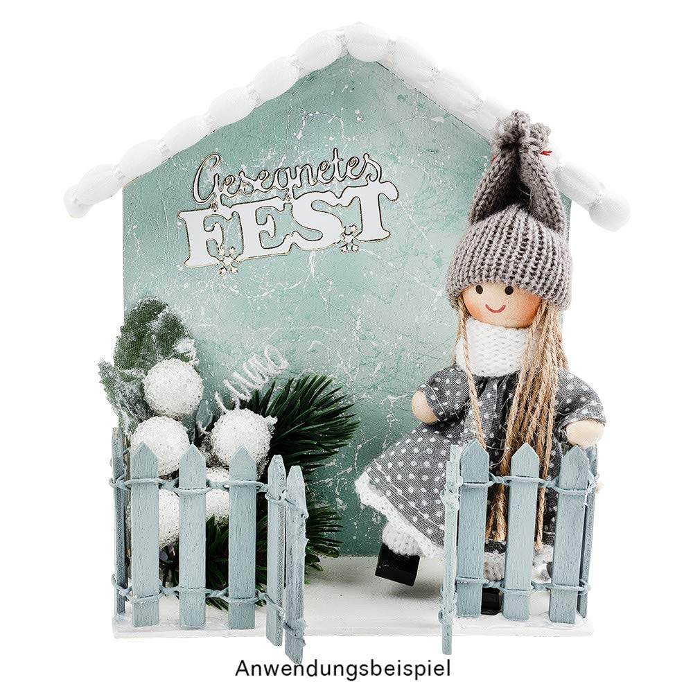 ideen-mit-herz-mini-holzzaun-design-2-natur-90-cm-lang-5-cm-hoch-zuschneidbar image 6