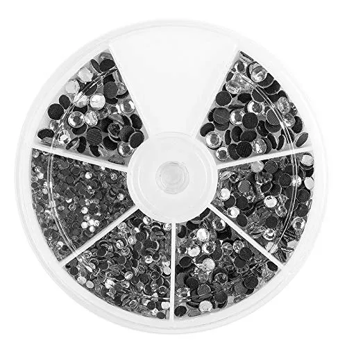 ideen-mit-herz-hotfix-strasssteine-glas-klar-1500-st-ck-2-5-mm image 1