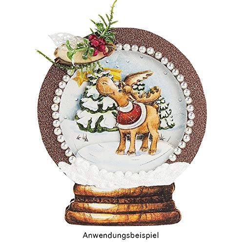 ideen-mit-herz-3-d-sichtfolien-gru-karten-schneekugel-13x11-5cm-40-teilig image 3