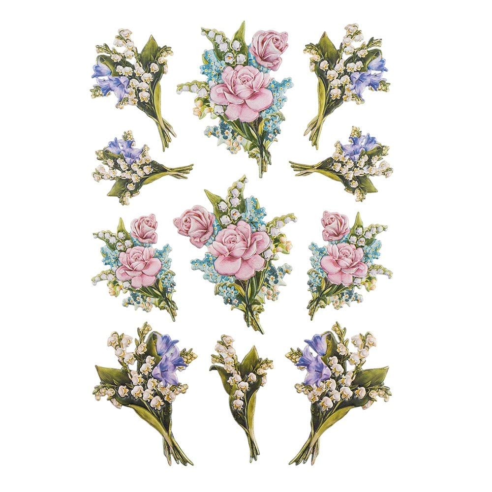 ideen-mit-herz-stickerbogen-3-d-relief-sticker-din-a4-maigl-ckchen-03 image 6