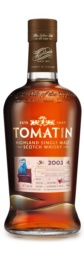 tomatin-belladrum-festival-2003-single-cask-oloroso-sherry-fass-20-jahre image 2