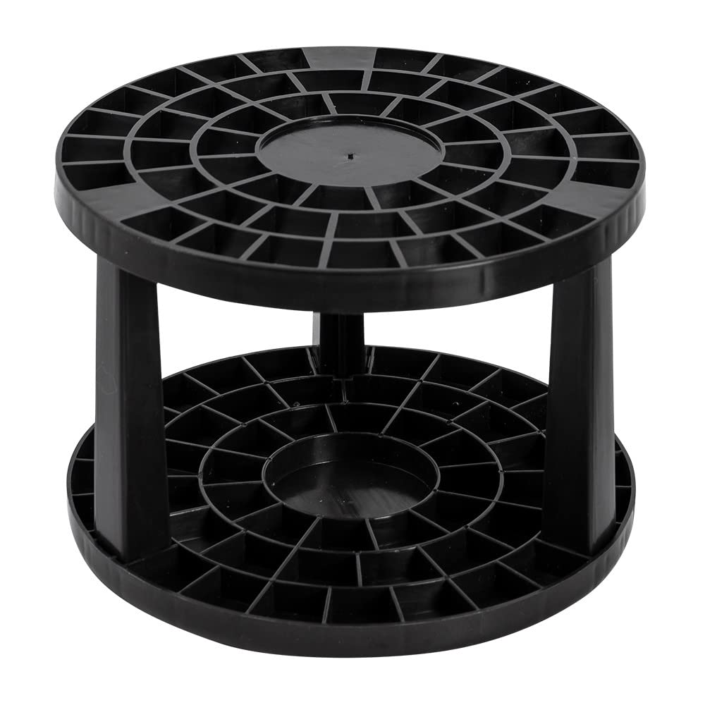ideen-mit-herz-pinselhalter-schwarz-14-4-cm-10-1-cm-hoch-49-f-cher image 1