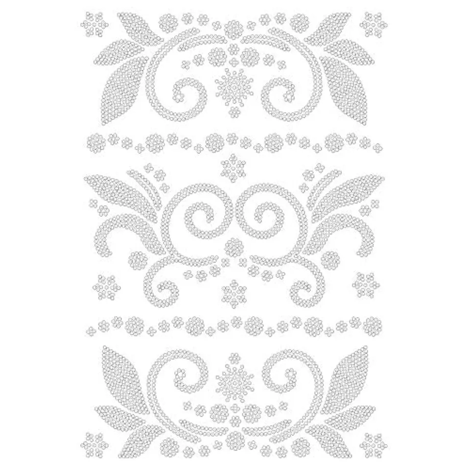 ideen-mit-herz-b-gelstrass-design-ornamente-7-din-a4-strass-applikation-zum-aufb image 1