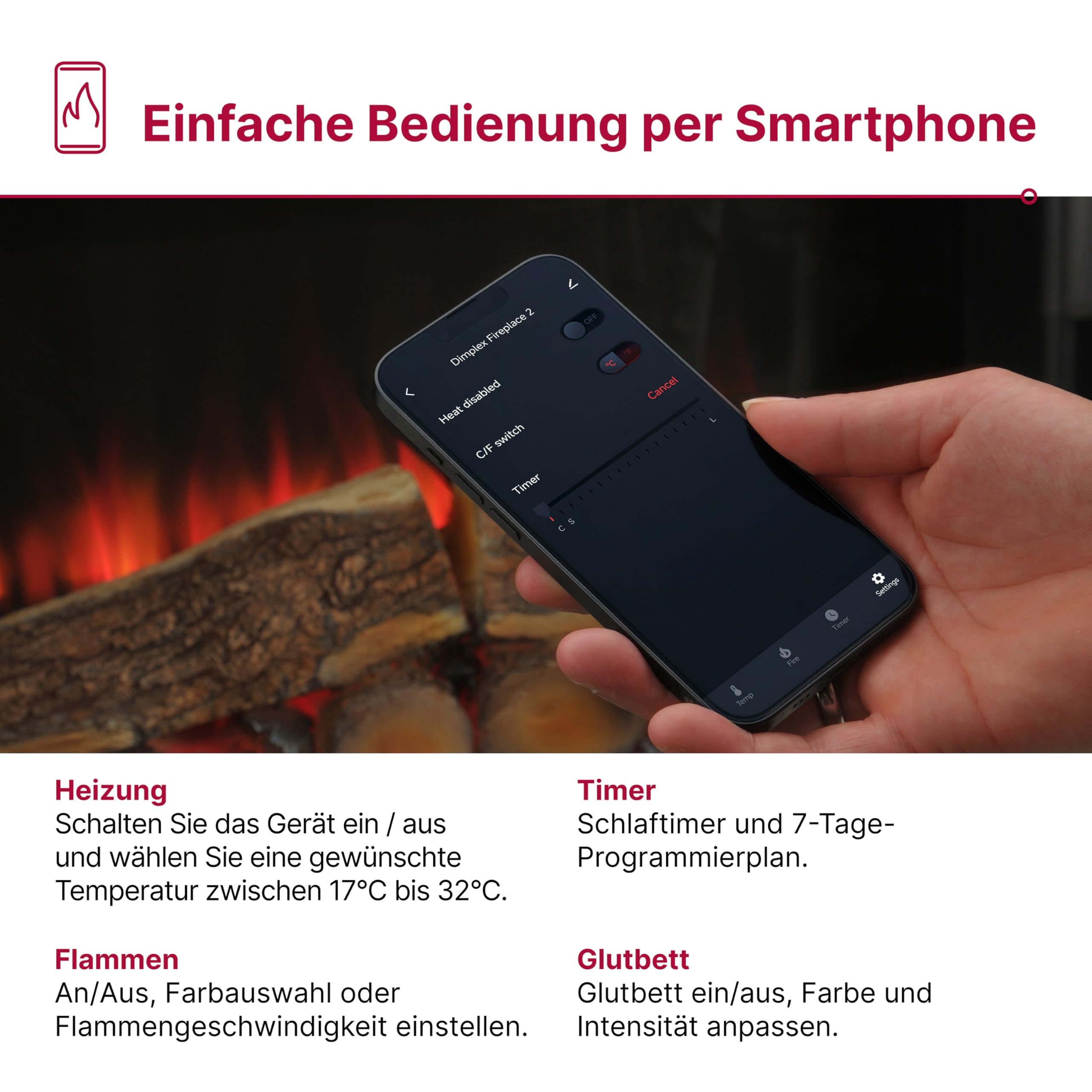 dimplex-spark-23-elektrokamin-einsatz-mit-2kw-heizung-und-optiflame image 6