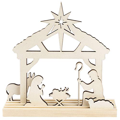 ideen-mit-herz-3-d-landschaft-zum-stecken-weihnachtskrippe-podest-7-teilig-holz image 2