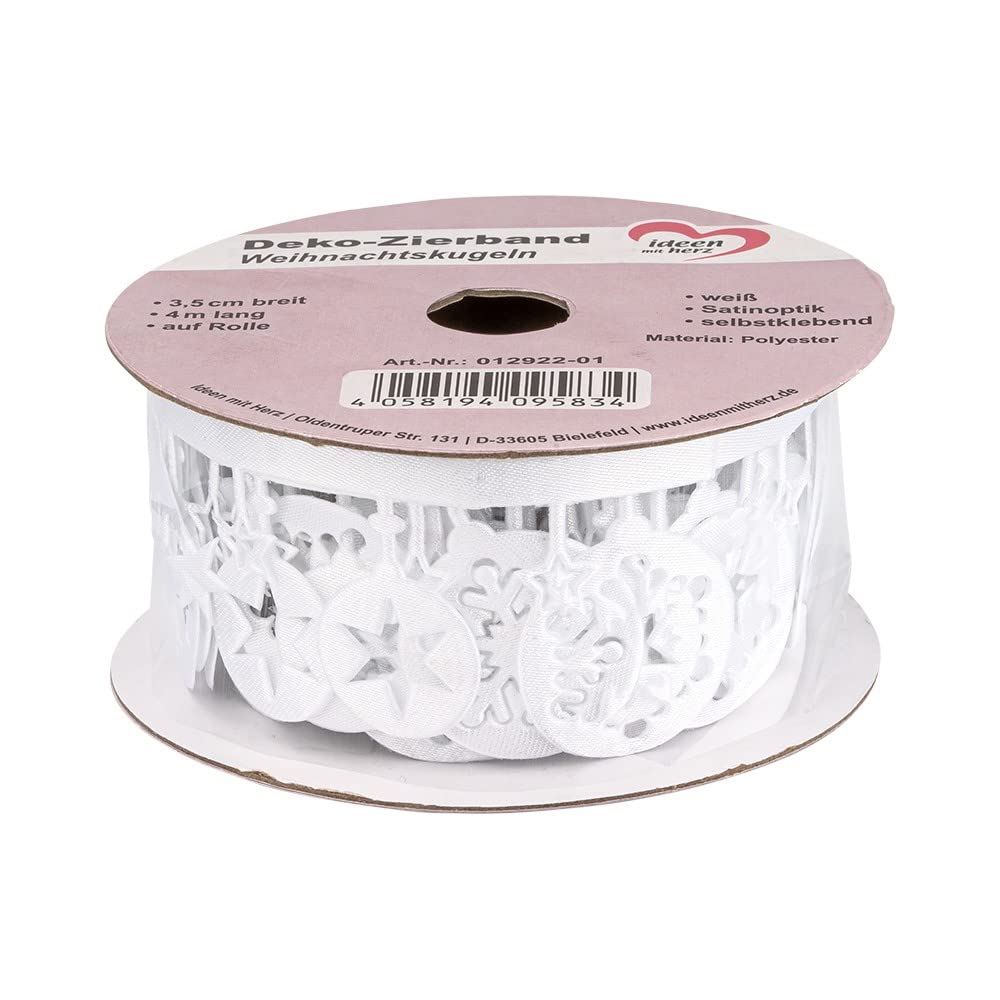 ideen-mit-herz-deko-zierband-rolle-wei-4-m-weihnachtskugeln-3-5-cm-selbstklebend image 2