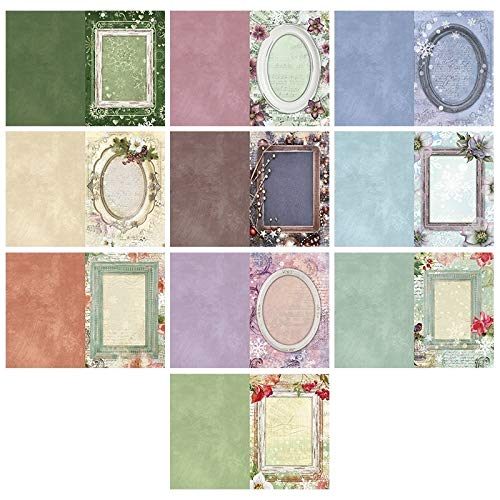ideen-mit-herz-gru-karten-rahmen-winter-weihnachten-b6-10-designs-mit-umschl-gen image 3