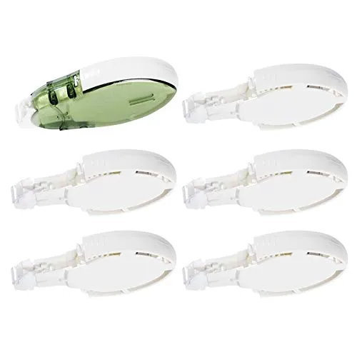 ideen-mit-herz-klebeband-abroller-mit-5-nachf-llkassetten-doppelseitig-8-mm-x-10 image 1