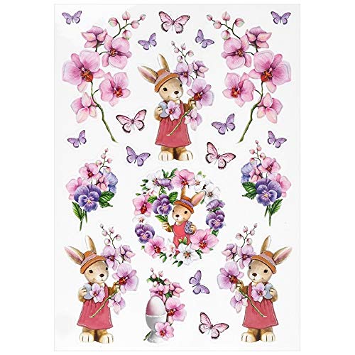 ideen-mit-herz-transparent-stickerbogen-fr-hlingszauber-din-a4-10-bogen-mit-vere image 3